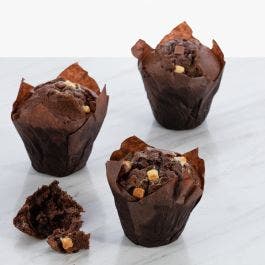 La Boulangerie Triple Chocolate Tulip Muffin 1x24 EA