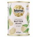 Biona Organic Butter Beans 6x400 GM