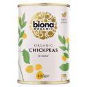 Biona Organic Chick Peas 6x400 GM