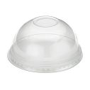 Domed Lid with Hole 12oz rPET (for 483969) 1x1000 EA