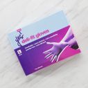 Deli Fit Gloves Blue Large 1x100 EA
