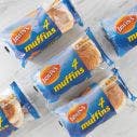 Savoury English Muffins 40x60 GM