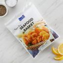 Seafood Basket of Breaded&Battered Fish with Squid& Prawns 12x200 GM
