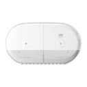 Tork SmartOne Twin Mini Toilet Roll Dispenser White T9 1x1 EA