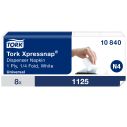 Tork Xpressnap White Dispenser Napkin N4 1ply 33cm 8x1125 EA