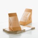 Kraft Deep Fill Sandwich Wedge 1x500 EA