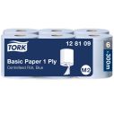 Tork Basic Paper Towels Blue M2 1ply 1x6 EA