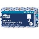 Tork Reflex Wiping Paper Towel Plus Blue M4 2ply 1x6 EA