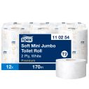 Tork Soft Mini Jumbo Toilet Paper Roll White T2 1x12 EA