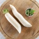 White Mooli 1x1 EA