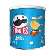 Pringles Salt & Vinegar Pop & Go 12x40 GM