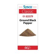 Sysco Classic Ground Black Pepper 1x500 GM