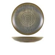 Terra Porcelain Matt Grey Deep Coupe Plate 25cm 1x6 EA