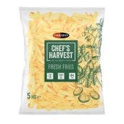 Chefs Harvest Par Fried Chips Skin On 12mm 2x5 KG