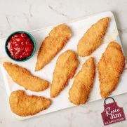 Rosie & Jim Gluten Free Plain Breaded Goujon 4x1 KG