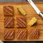 Lemon Drizzle Traybake 42x48 GM