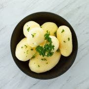 Washed & Peeled Rooster Potatoes 1x10 KG