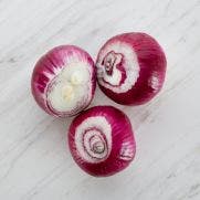 Peeled Whole Red Onion 1x1 KG
