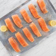 Salmon Supremes Skinned & Pinned 10x130-150 GM