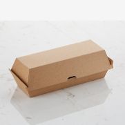 Compostable Corrugated Hot Dog Box 1x200 EA