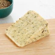 Bride Valley Black Pepper & Chive Cheddar Cheese Wedge 1x150