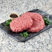 Irish Hereford Prime Certified Beef Burgers GF 6oz 24x168 GM