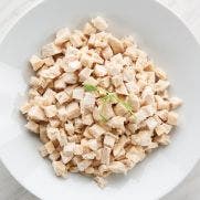 C-vale Cooked & Diced Chicken Fillet 12mm 1x2.5 KG