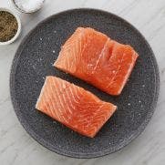 Salmon Portion Skin on (Scaled/Boneless) 20x180-200 GM
