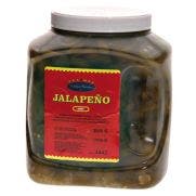 Santa Maria Jalapeno Peppers Green Hot Sliced Jar 1x3 KG