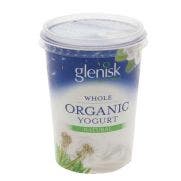 Glenisk Organic Natural Whole Milk Yogurt 6x500 GM